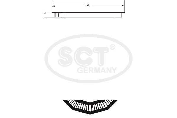 SCT GERMANY Ilmansuodatin SB 231